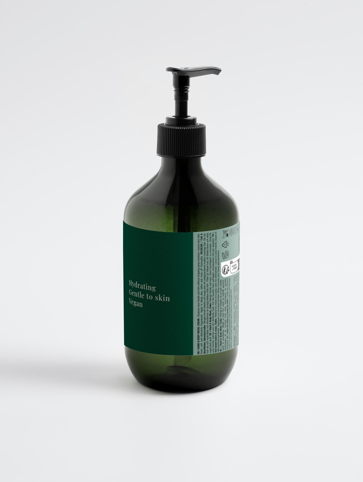 Hand & Body Wash, Peppermint & Dark Cedar 490 ml