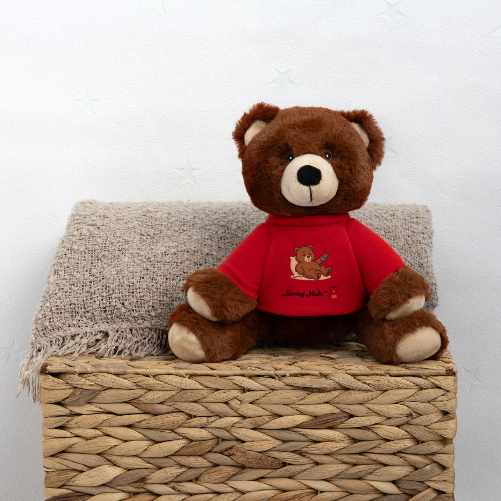 Low Battery Bear ® - red