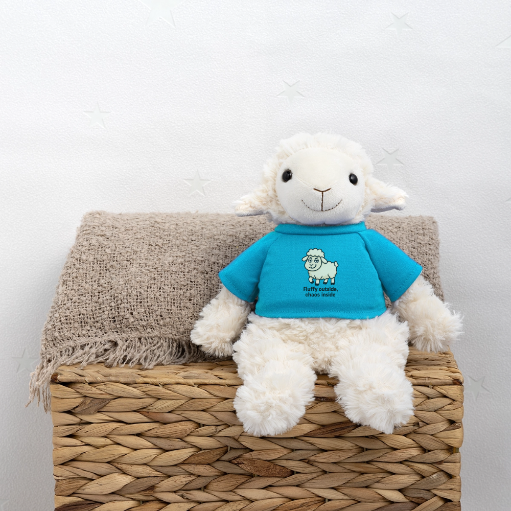 White Sheep Plush ® - atoll blue