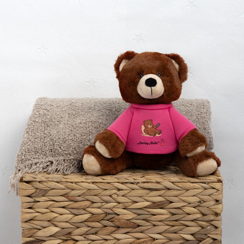 Low Battery Bear ® - pink