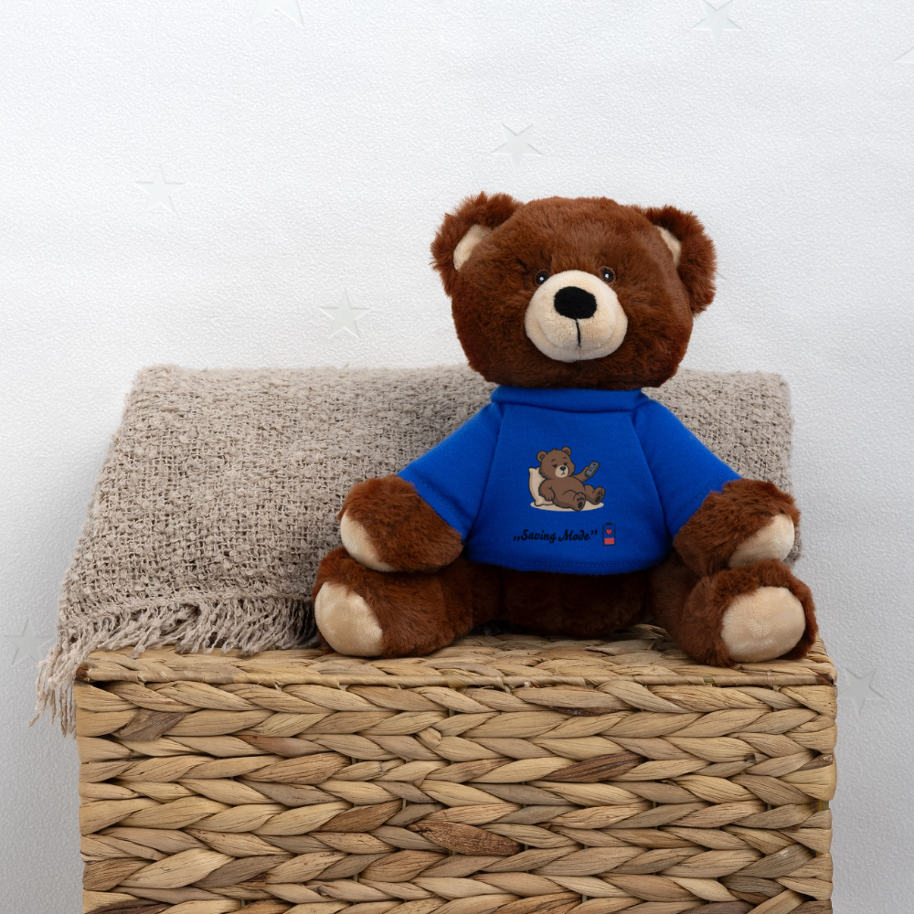 Low Battery Bear ® - royal blue