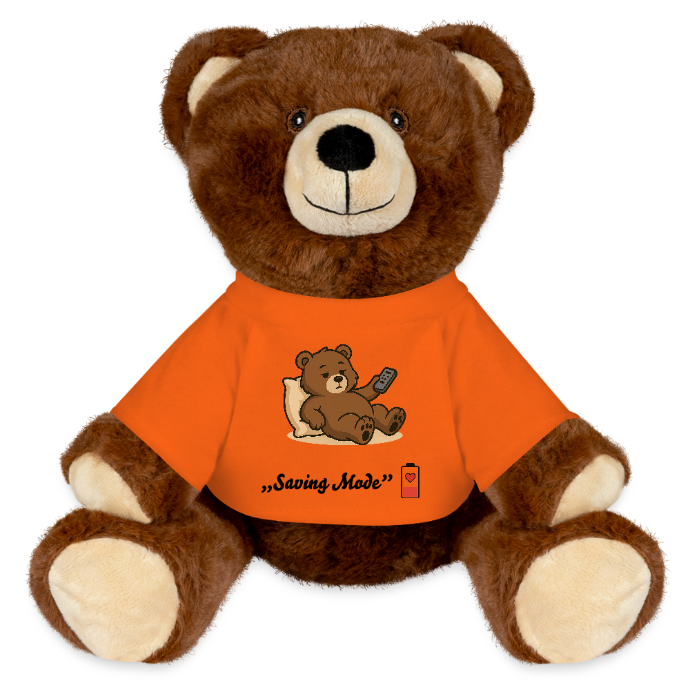 Low Battery Bear ® - golden orange