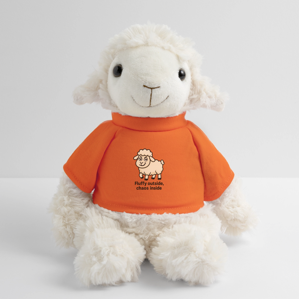 White Sheep Plush ® - golden orange