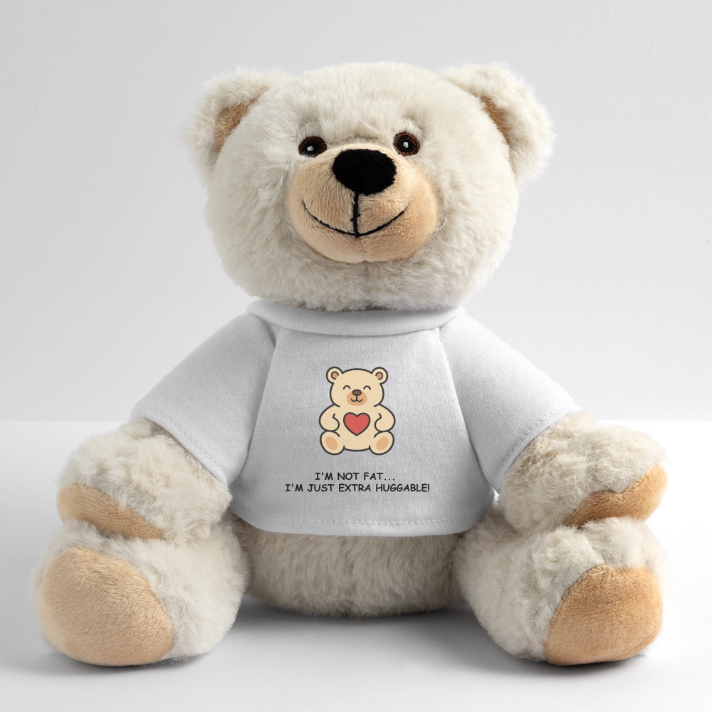 Extra Huggable™ White Plush Bear® - white