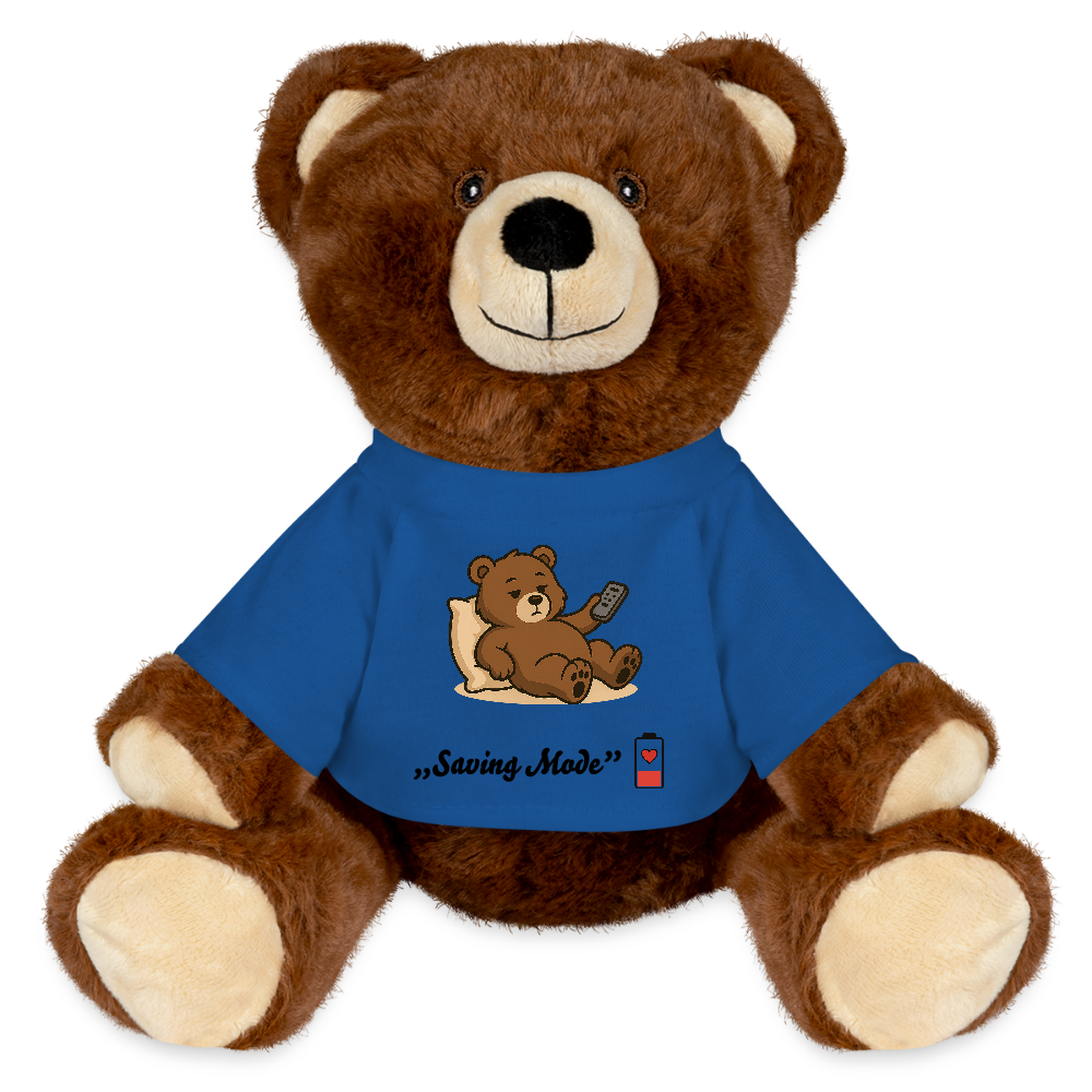 Low Battery Bear ® - royal blue
