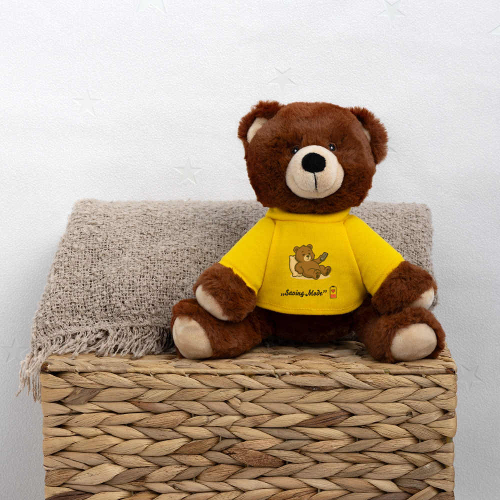 Low Battery Bear ® - sun yellow