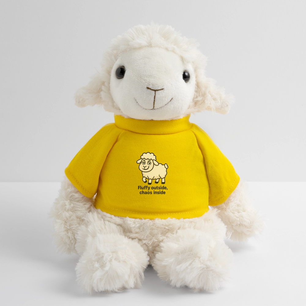 White Sheep Plush ® - sun yellow