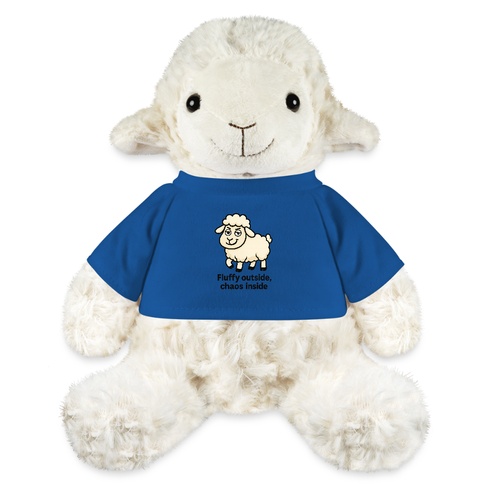 White Sheep Plush ® - royal blue