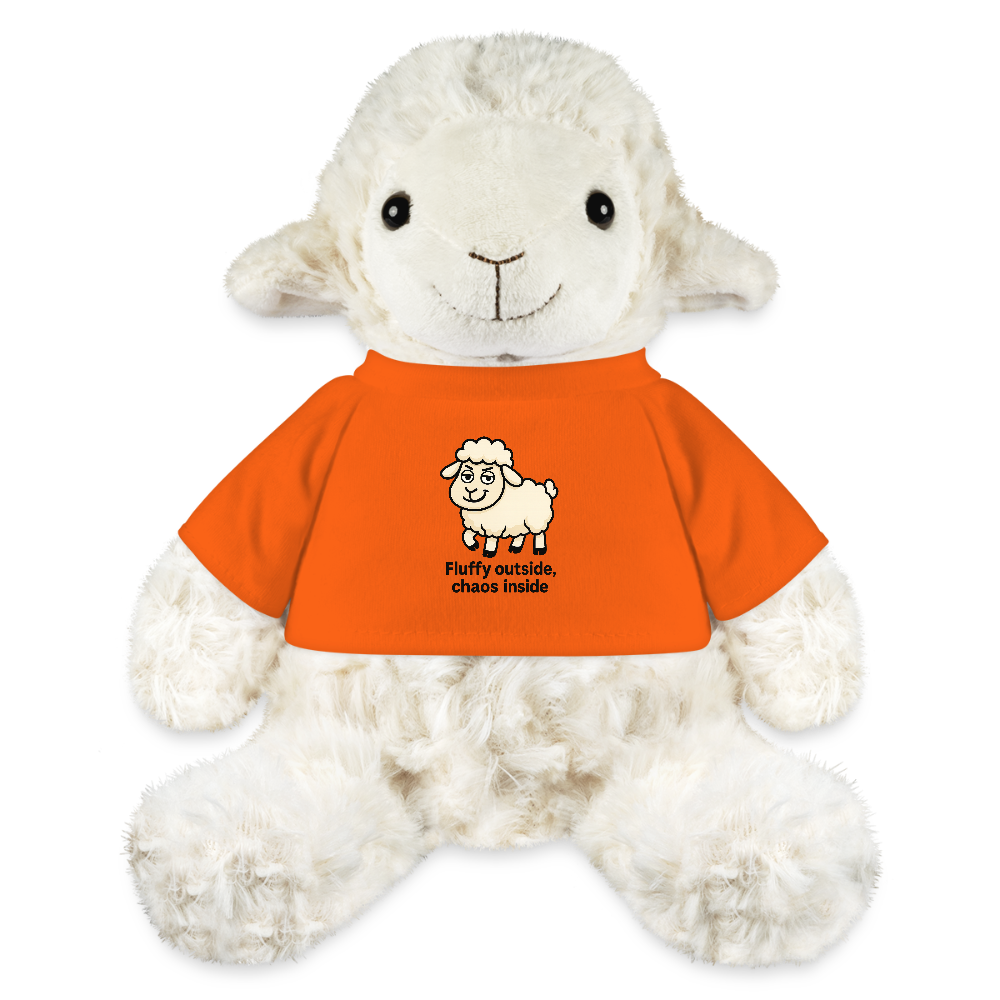 White Sheep Plush ® - golden orange