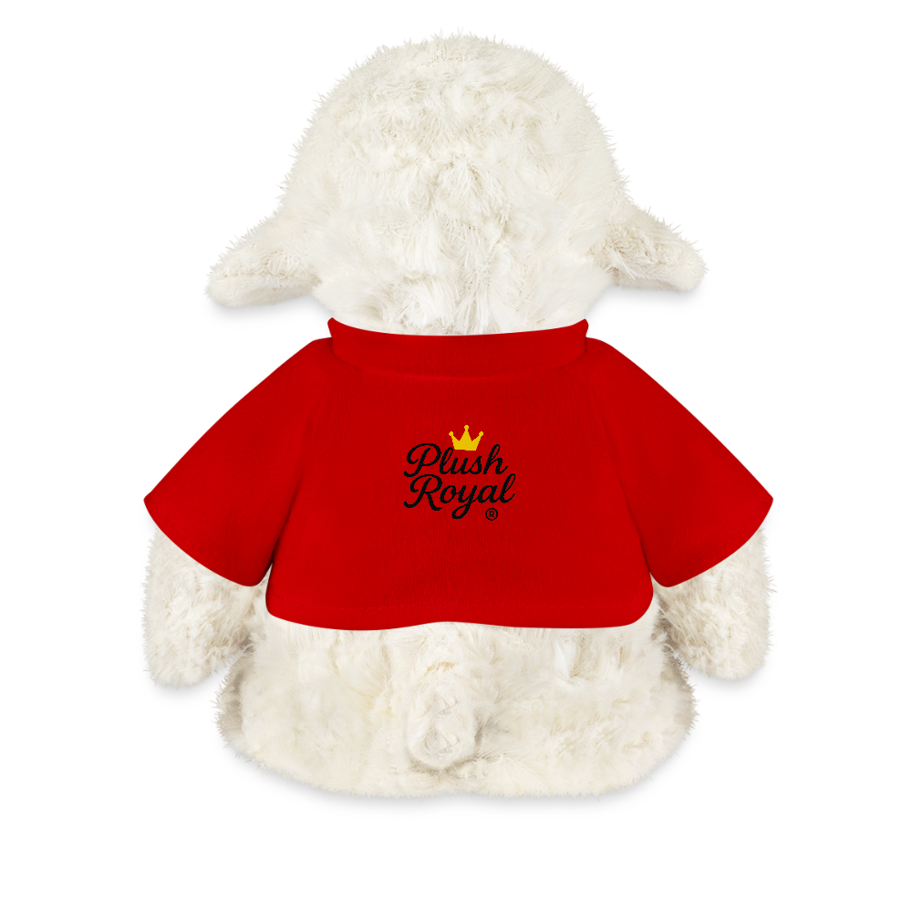 White Sheep Plush ® - red