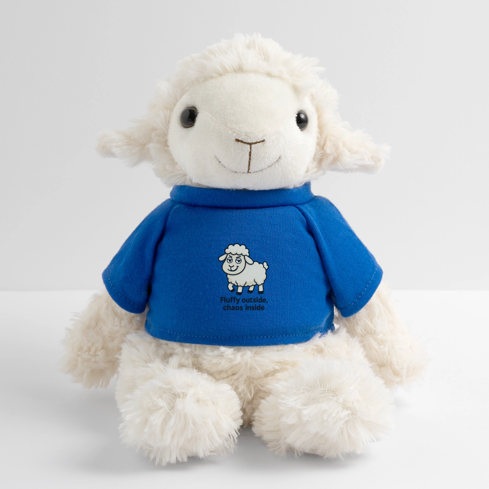 White Sheep Plush ® - royal blue