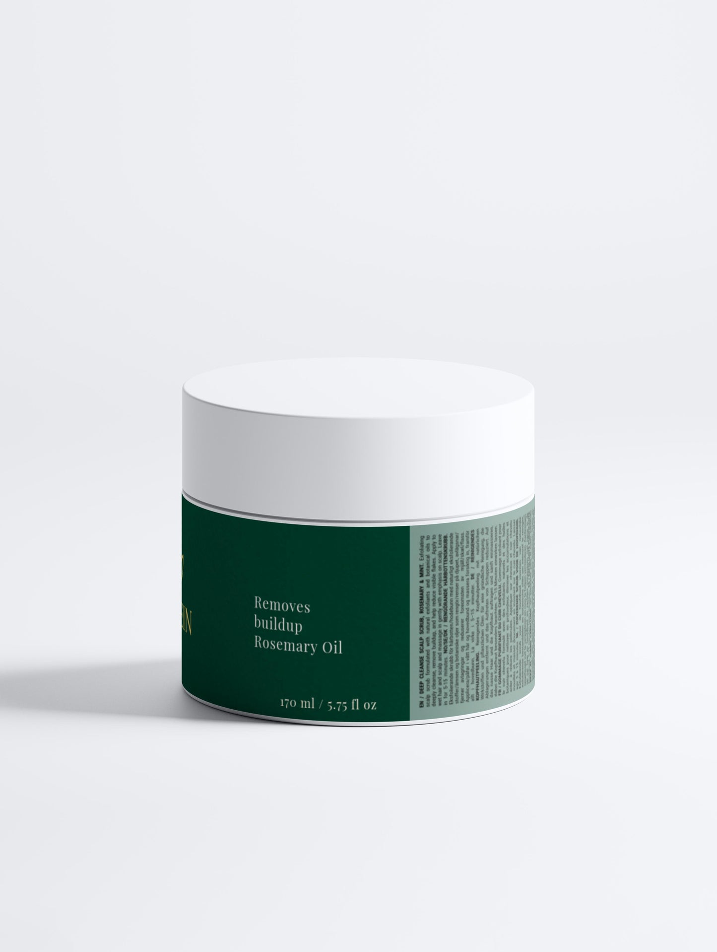 Deep Cleanse Scalp Scrub, Rosemary & Mint 170 ml