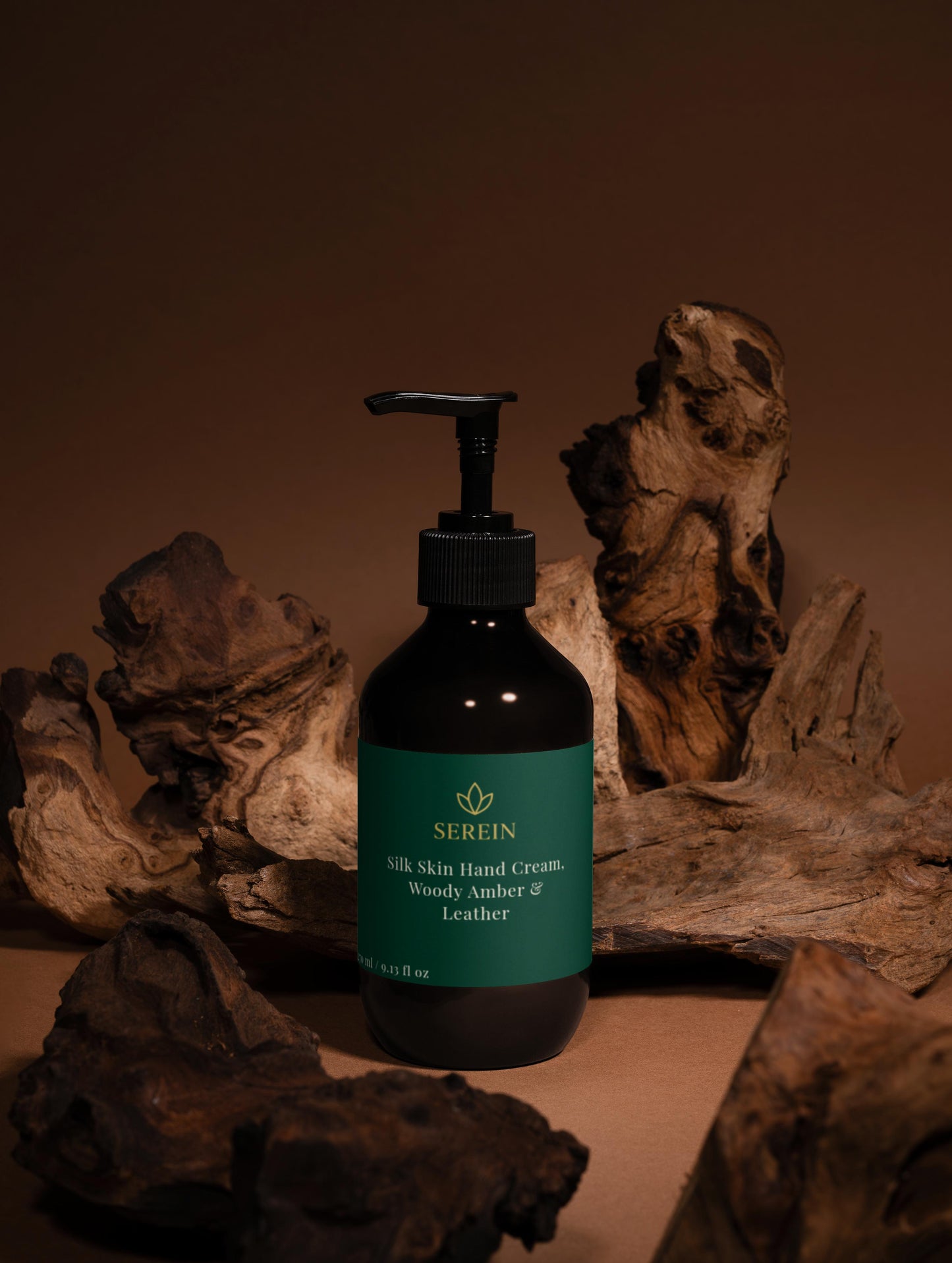 Silk Skin Hand Cream, Woody Amber & Leather 270 ml