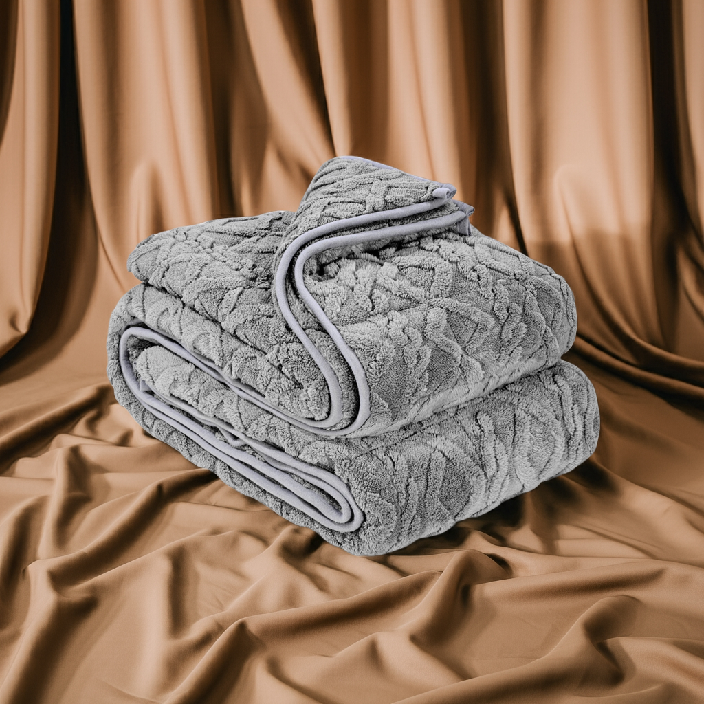 Weighted Blanket 9kg – Ultra Soft Fleece Comforter for Deep Sleep & Anxiety Relief 1524x2032mm Queen-Size