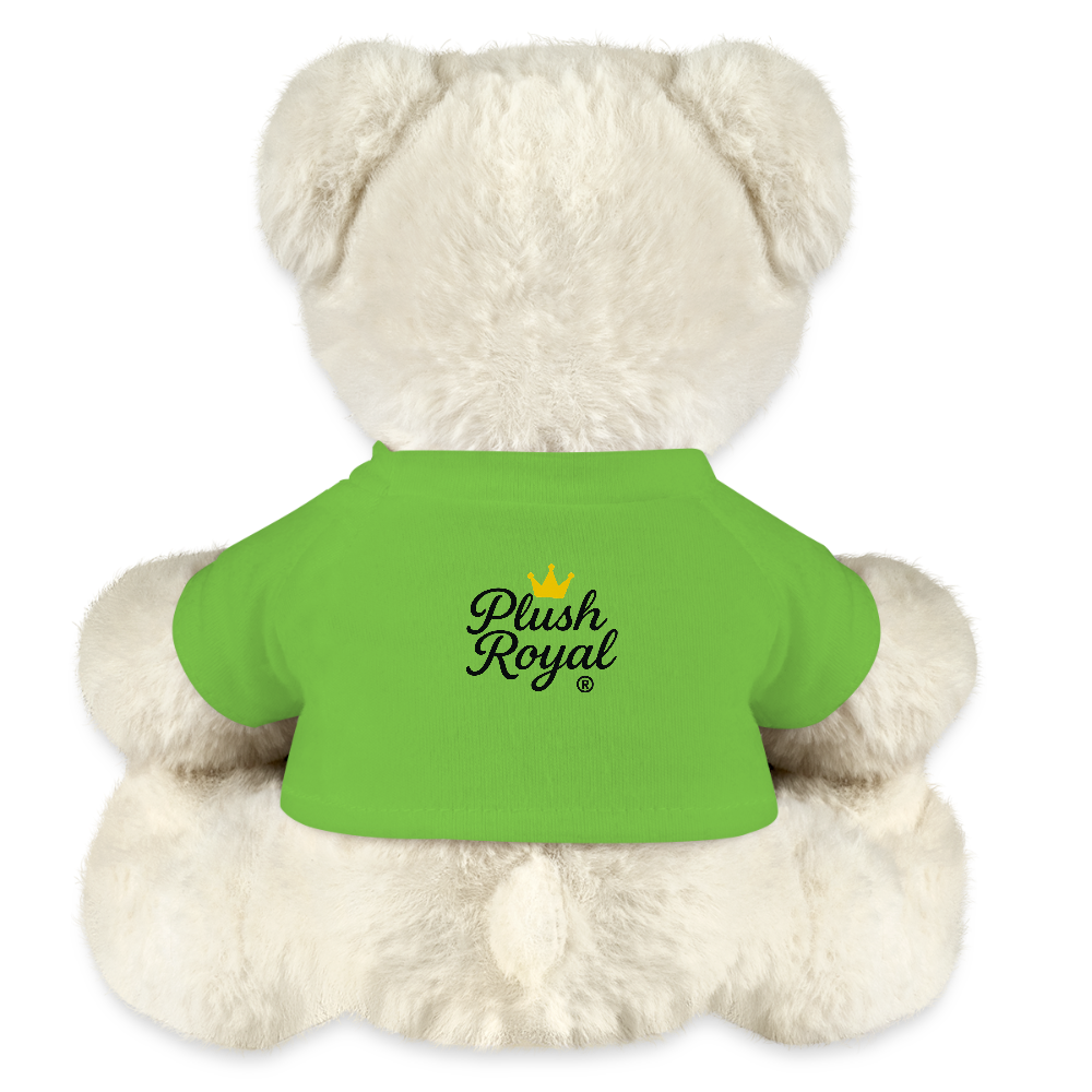 Extra Huggable™ White Plush Bear® - light green