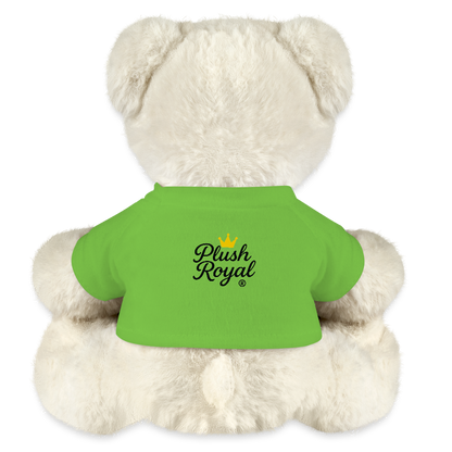 Extra Huggable™ White Plush Bear® - light green