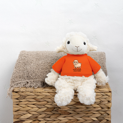 White Sheep Plush ® - golden orange