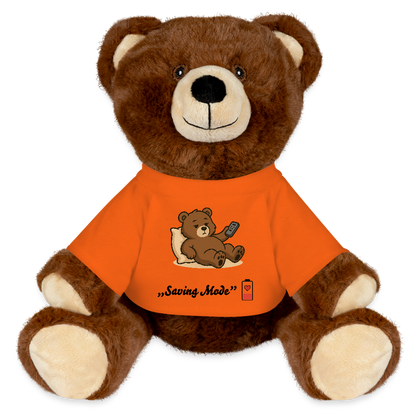 Low Battery Bear ® - golden orange