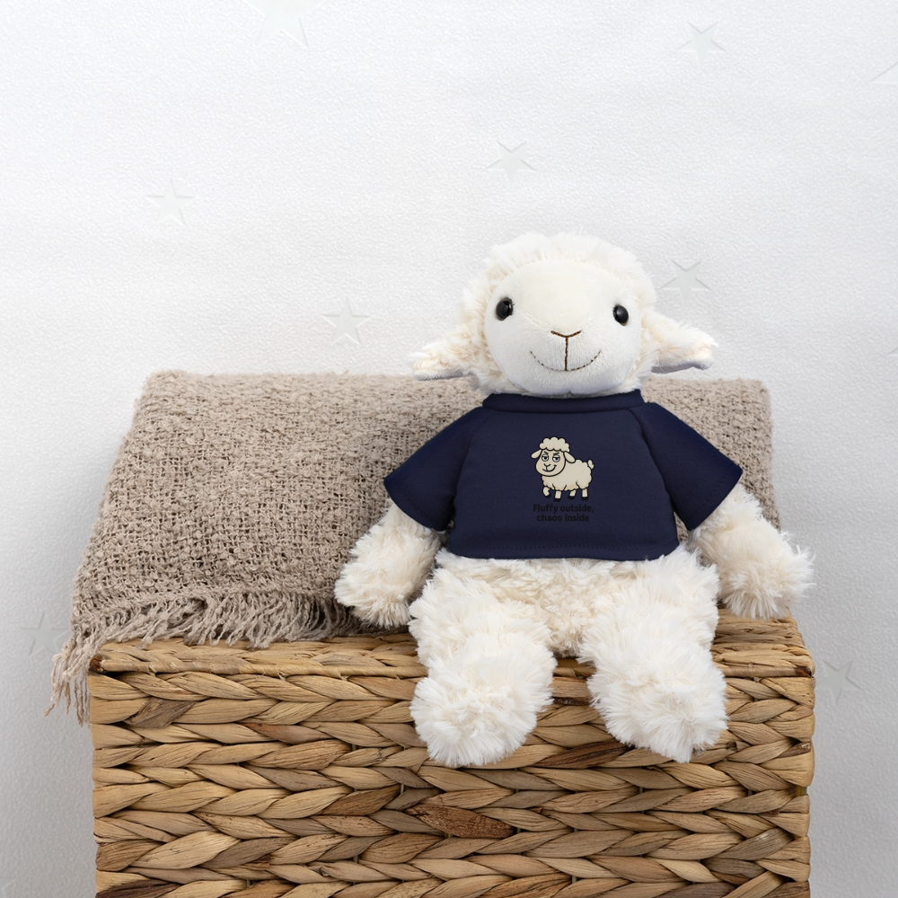 White Sheep Plush ® - french navy