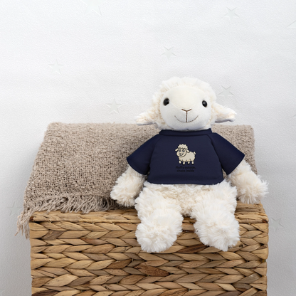 White Sheep Plush ® - french navy