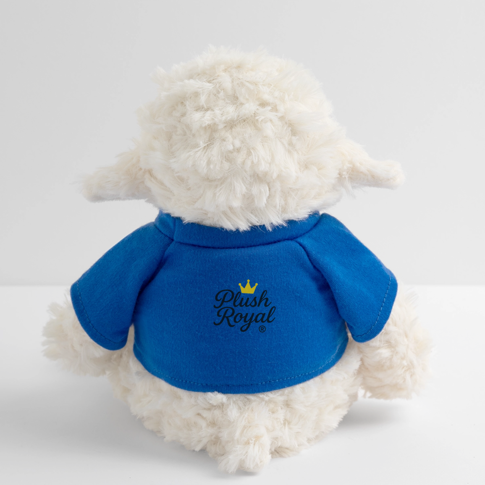 White Sheep Plush ® - royal blue