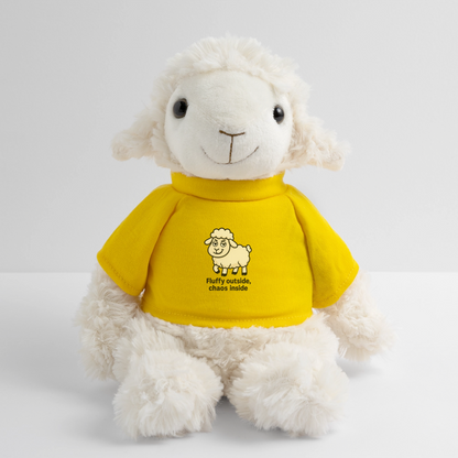 White Sheep Plush ® - sun yellow