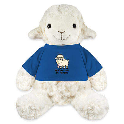White Sheep Plush ® - royal blue