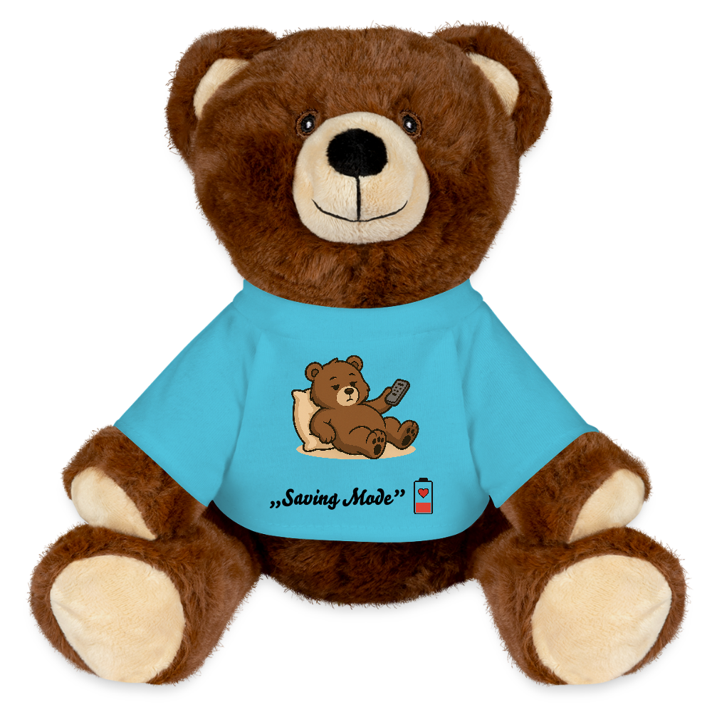 Low Battery Bear ® - atoll blue