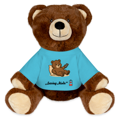 Low Battery Bear ® - atoll blue