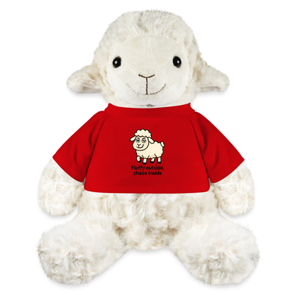White Sheep Plush ® - red