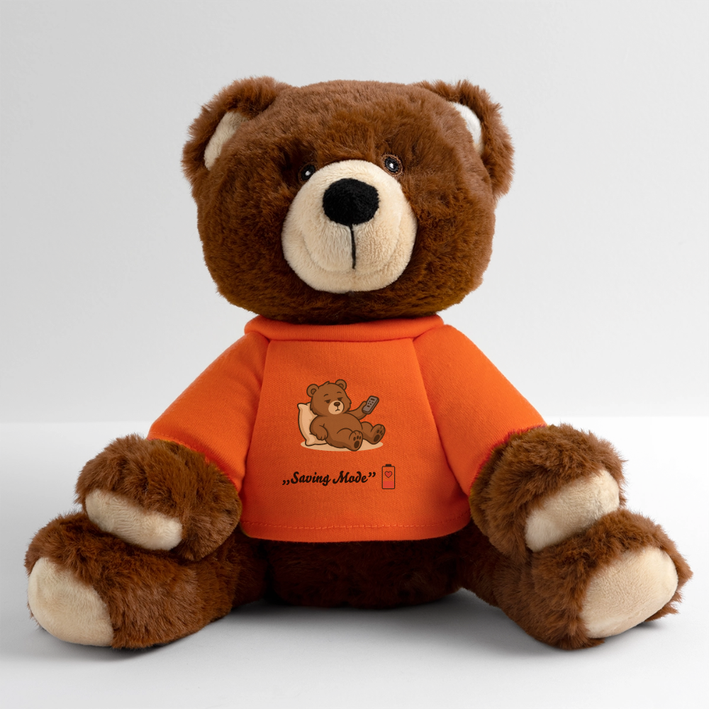 Low Battery Bear ® - golden orange