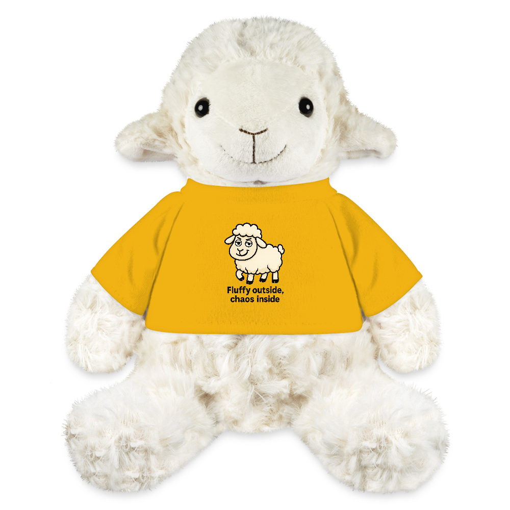 White Sheep Plush ® - sun yellow