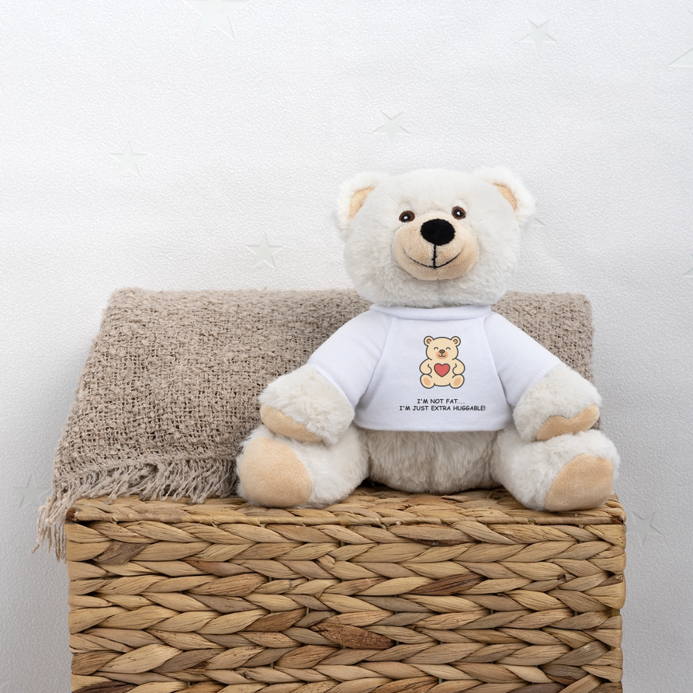 Extra Huggable™ White Plush Bear® - white