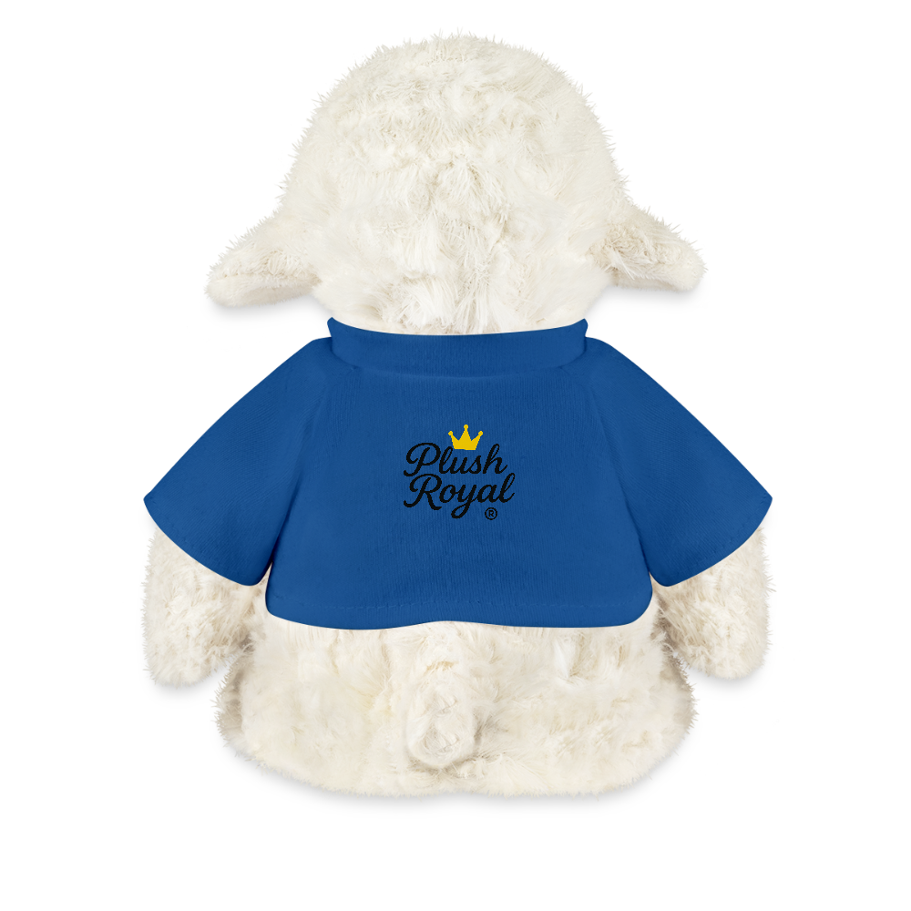 White Sheep Plush ® - royal blue