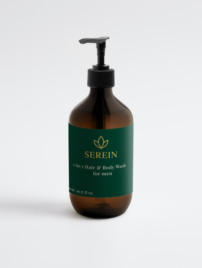 2-in-1 Hair & Body Wash for men 490 ml