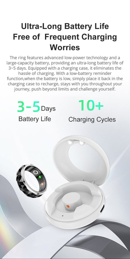 Premium Anti-Anxiety Fidget Ring – Discreet Spinner for Stress Relief & Focus