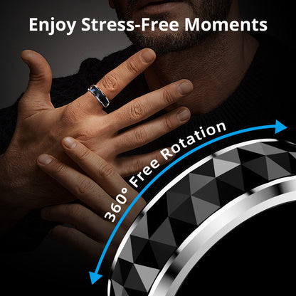 Multifunctional Fingertip Gyro Anxiety Relief Ring