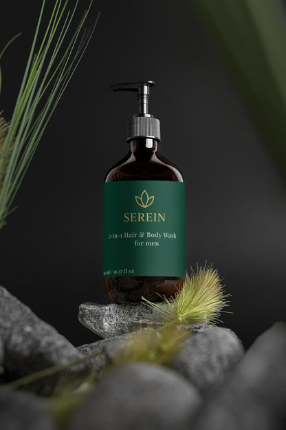 2-in-1 Hair & Body Wash for men 490 ml