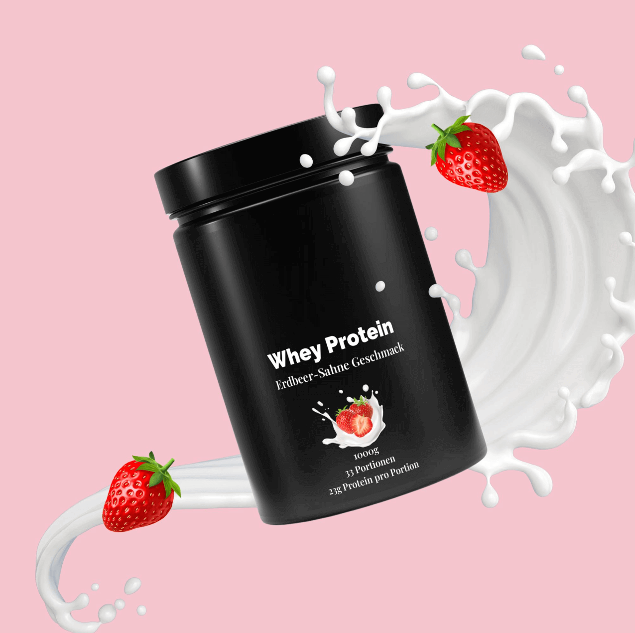Premium Whey Protein Strawberry - 1.000g