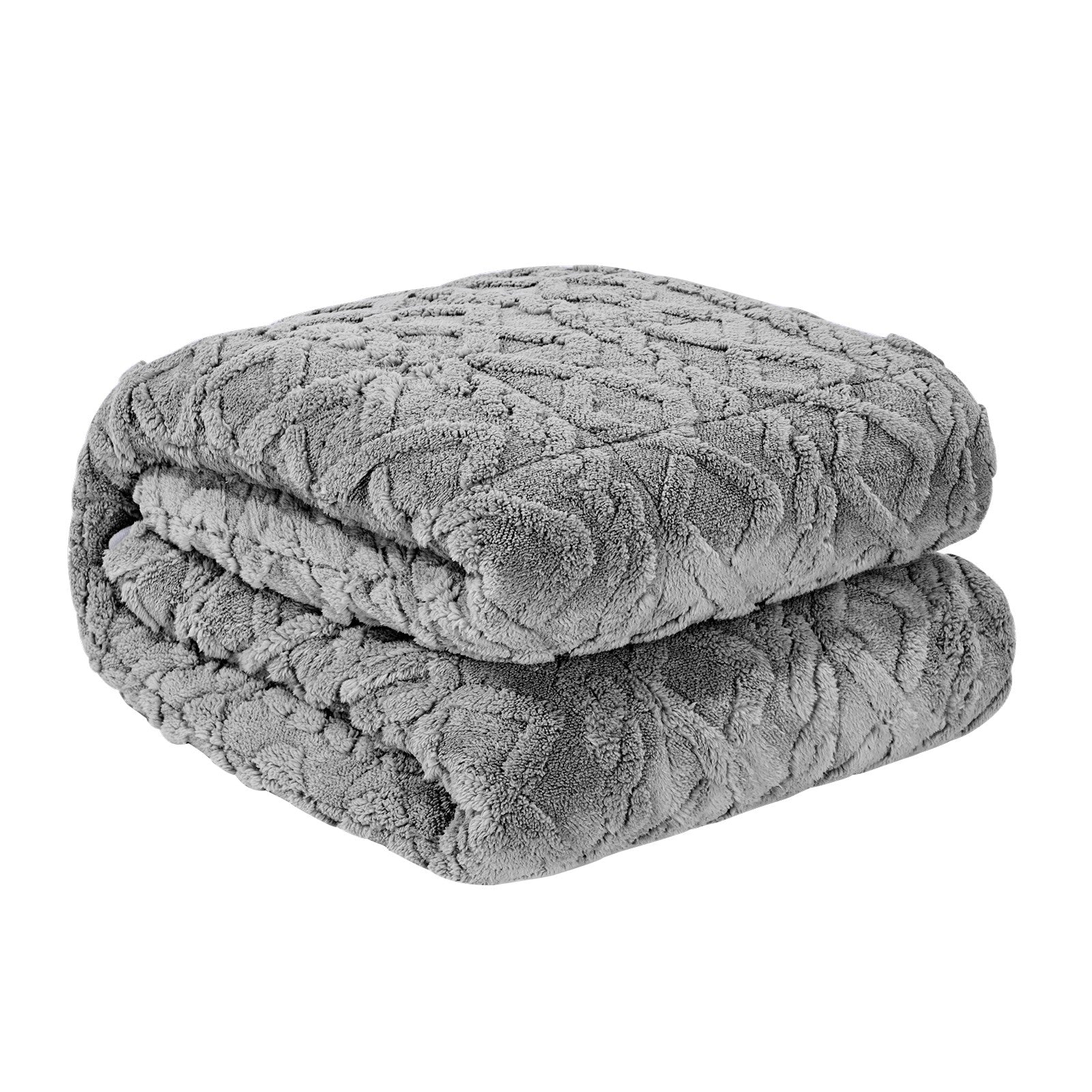 VEVOR Gewichtsdecke 9Kg Therapiedecke Sherpa-Fleece-