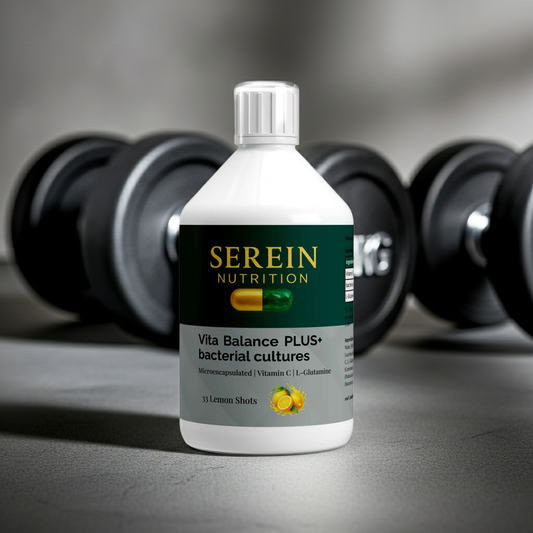 Vita Balance PLUS+ Bacterial Cultures - 33 vegan Lemon Shots - 500ml
